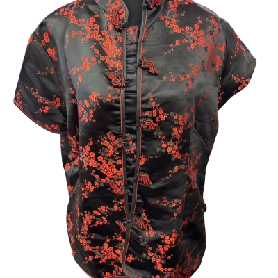  Women’s Size XL - Chinese traditional short sleeve top 