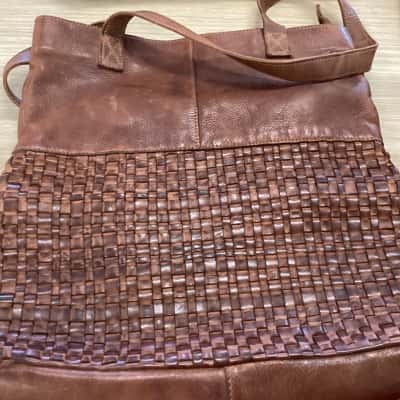 Rugged Hide Womens Handbag Brown 