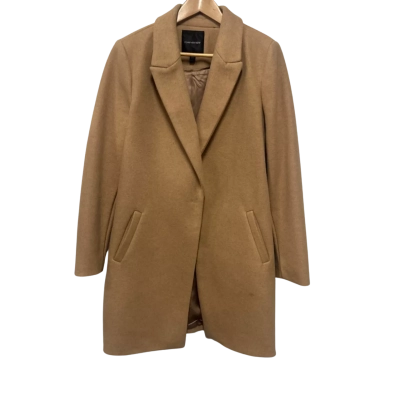 Forever New Womens  Size 12 Winter Coat Beige 