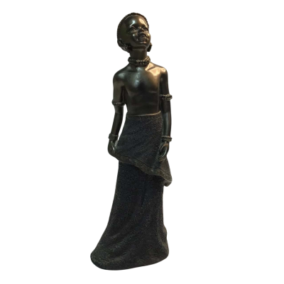 South African Lady Figurine