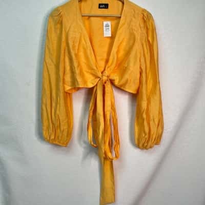 Dotti Womens  Size 18 Cropped Top Orange 