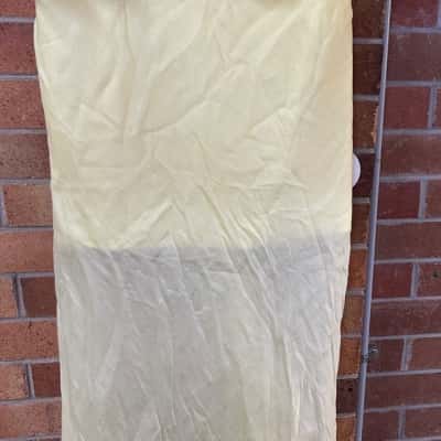 Sheike Womens  Size 14 Strapless Dress Yellow 