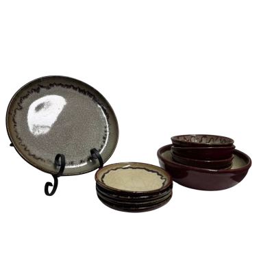 Crackle Collection Dinnerware Set by Pier 1