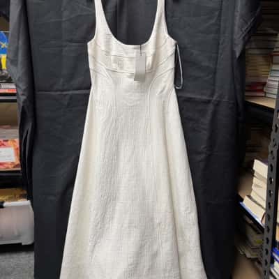 Sheike Womens Size 10 Blissful Dress (White)