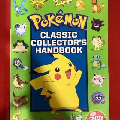 Pokémon Classic collector’s handbook with poster 