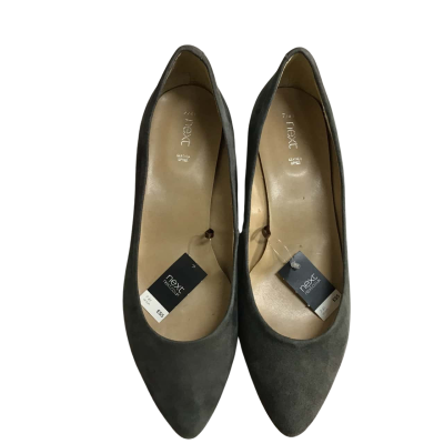 NEXT (UK) Womens  Size 41 Leather Wedge Court Shoe 