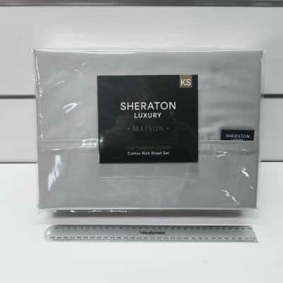 Sheraton King Single Luxury Maison 1000 Thread Count Sheet Set As New 