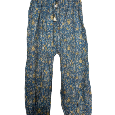Zimmermann Girls Size 6 Blue floral pants 