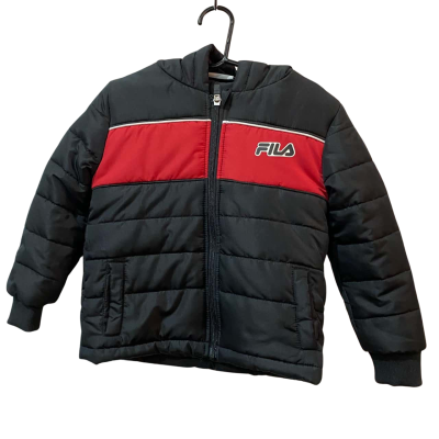 Fila Kids  Size 4 Jacket Black  / Red 