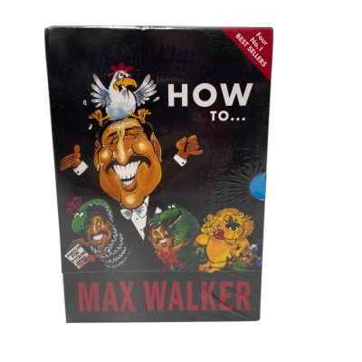 Max Walker “How to …” Books x 4