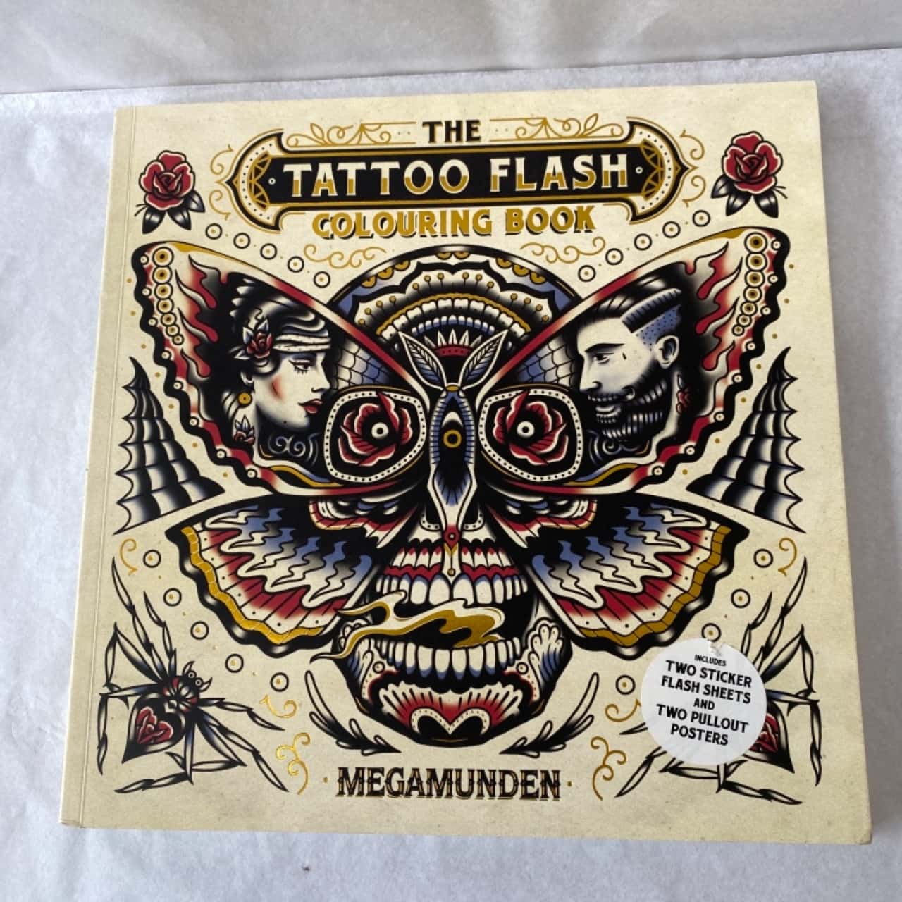The Tattoo Flash Colouring Book by Megamunden(s)