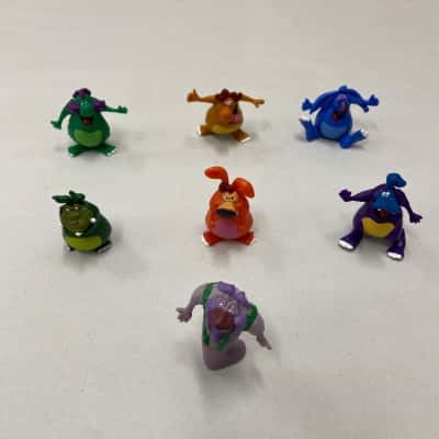 1999 - Set of 7 Special Limited Edition Yowies with Papers