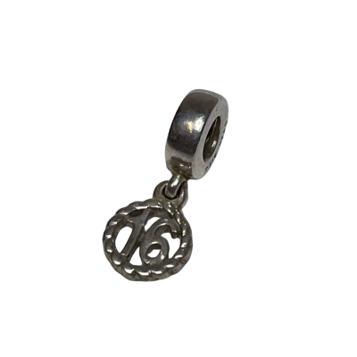Pandora Womens Sweet 16 Charm Sterling Silver S925 ALE