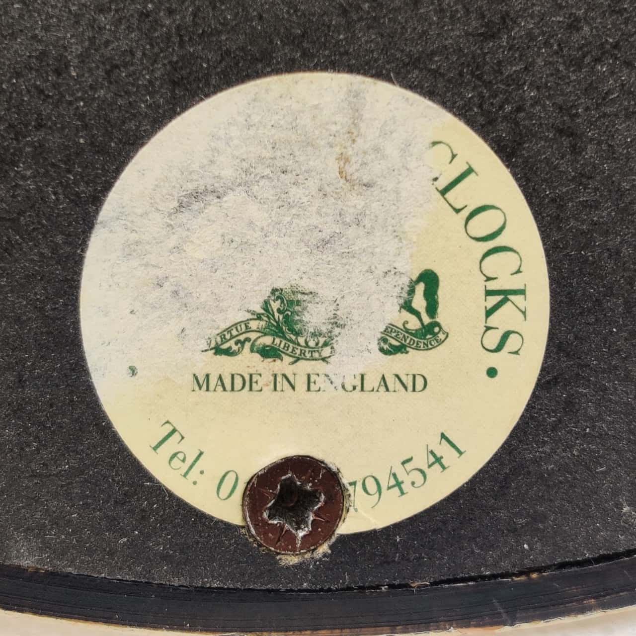 Vintage Look Thomas Kent Greenwich London Wall Clock