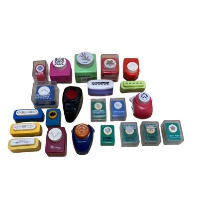 Assorted (22) Craft Hole Punch 