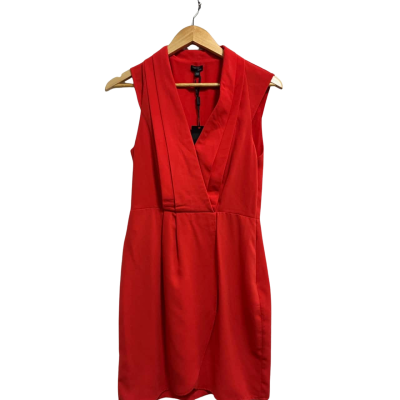 Tokito City Women’s Size 10AU Red Dress with Pleats