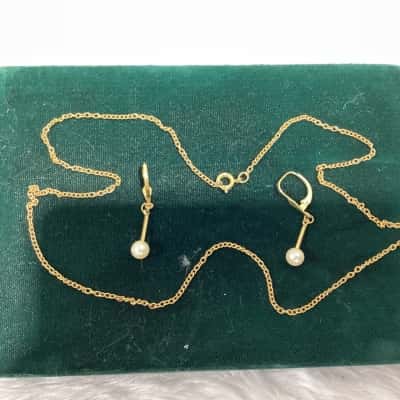 Womens Earrings & Necklace Set