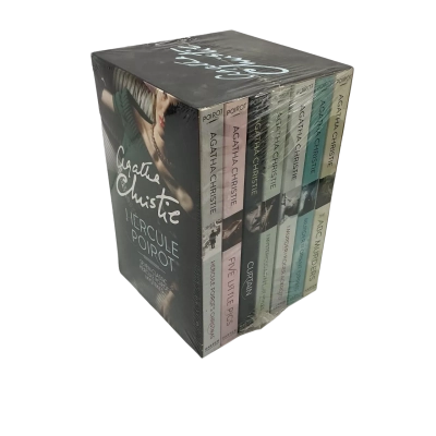Agatha Christie Hercule Poirot Book Set