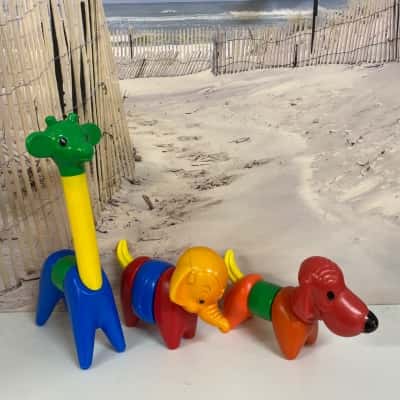 Vintage 1960s Tuppertoys Set