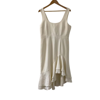 Rebecca Vallance Women's Size 14/US 10/EUR 42 De Jour Dress Ivory (RRP $169 David Jones)