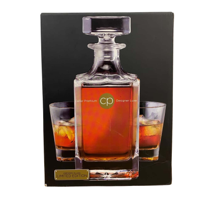 Cellar Premium Decanter & Glasses x 2