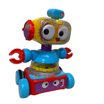 Fisher and Price 4 in 1 bot that  transforms into 3 robots 