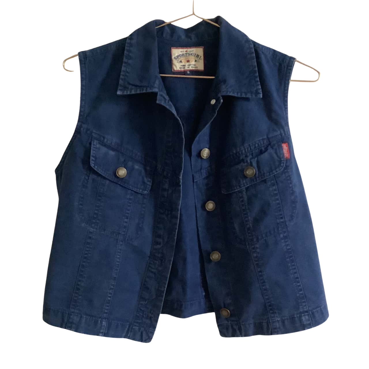 VINTAGE** 90s Sportsgirl Denim Jacket Size S