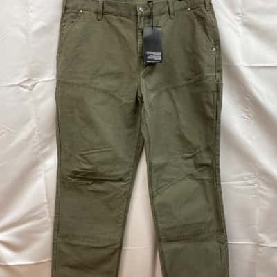 Harley Davidson Mens  Size 42x34 Straight Leg Pants Khaki 