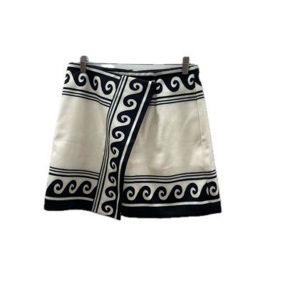 Sheike Womens Skirt Size 10 Black / White 