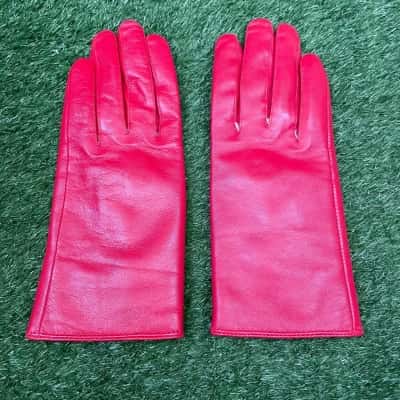 Cherry Red Women's Gloves Size XS