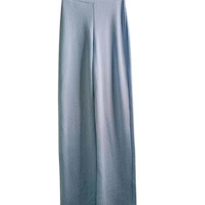 BNWT Pretty Little Thing Womens  Size 6 Wide Leg Pants Blue 