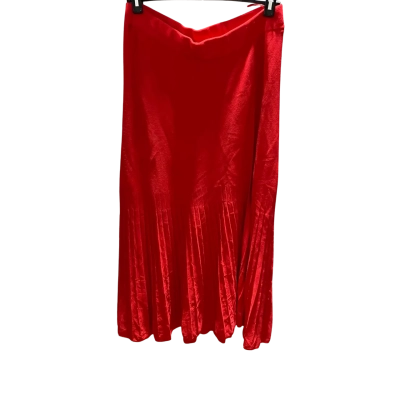 Portmans Womens  Size XL Maxi Skirt Red NWOT