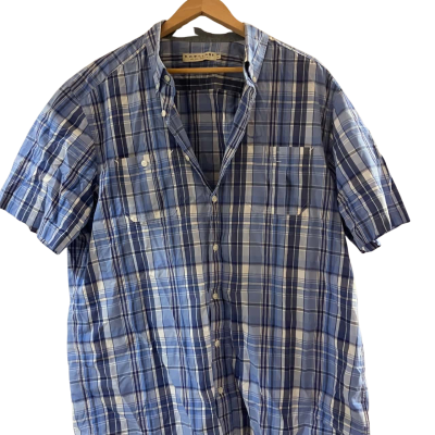 R.M. Williams Mens  Size XXXL Cotton checked shirt