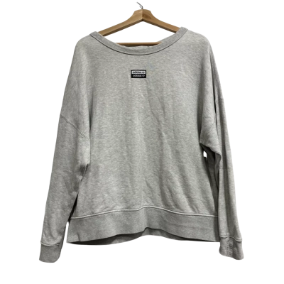 Adidas Women’s Size 18 Grey Cropped Crewneck Sweater