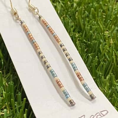  Womens Handmade Glass Bead Earrings