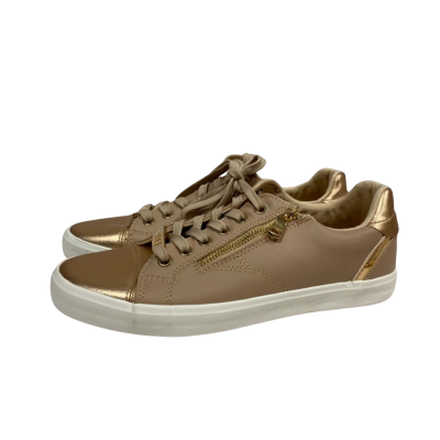 Brown/Gold Vybe Shoes Size 9 or 40