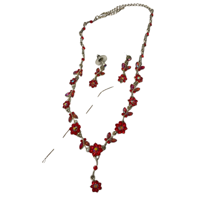  Womens Necklace and matching earrings