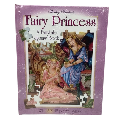 New Sealed Shirley Barber Fairy Princess Jigsaw Book 