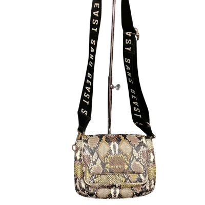 Sans Beast Cross Body Bag Snake print / Black  / Brown 