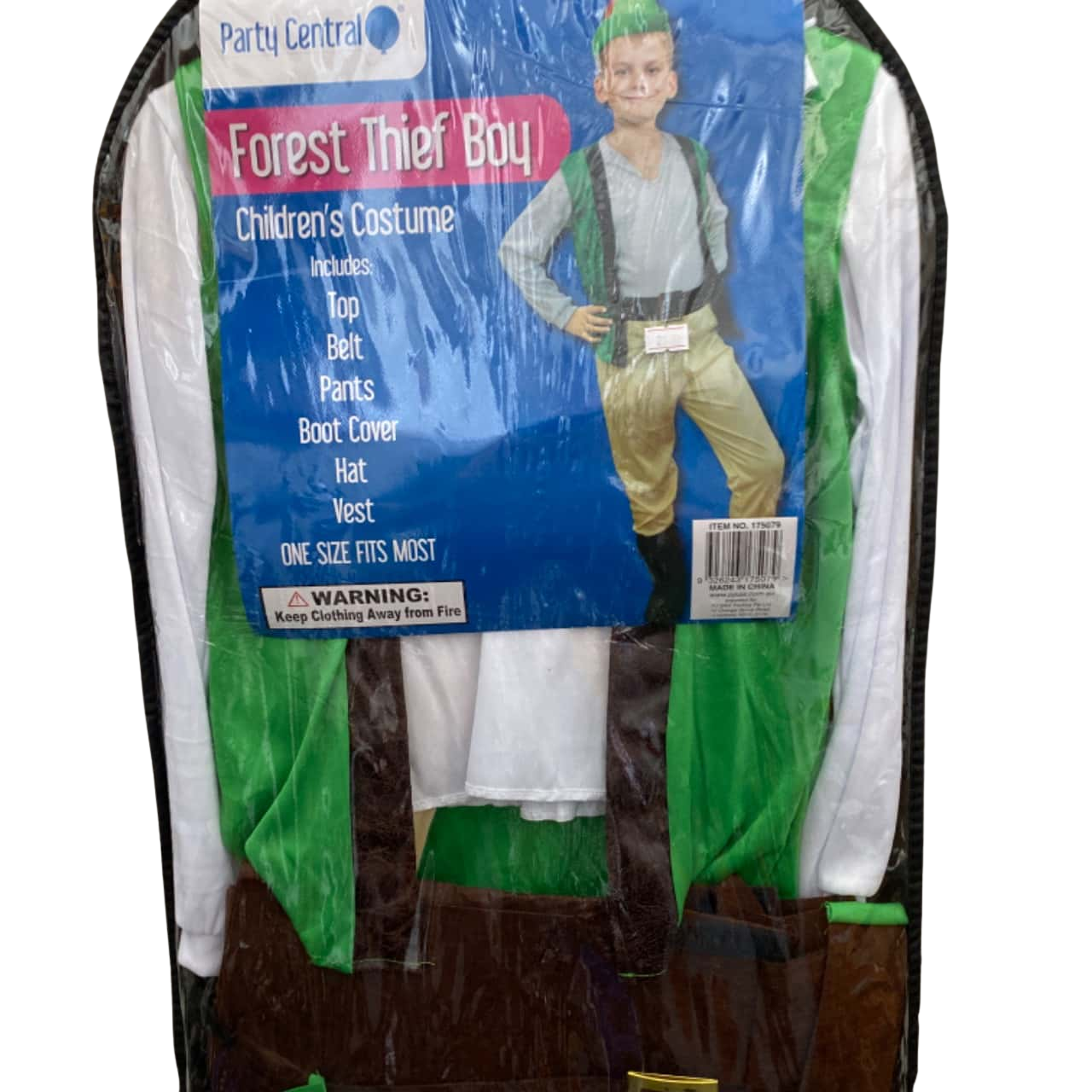 Kids Girl's Forest Bandit Costume