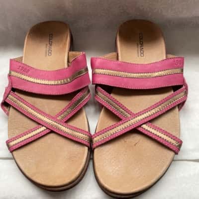 COLARDO  Women's  Size 8 STRAP Flats 