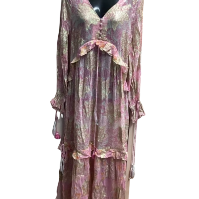  Womens  Size XXS Maxi Dress Pink  