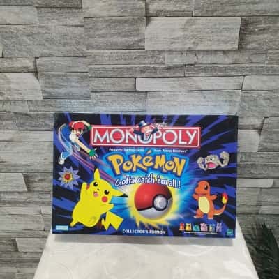 Pokemon monopoly board collecters edition (complete)