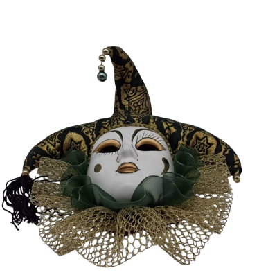 VENETIAN JESTER MASQUERADE MASK
