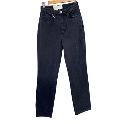 Neuw Womens  Size 26 Straight Leg Jeans Black  RRP $169.95