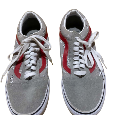 Vans Mens Sneakers Grey Size 7US Men / Size 8.5US Women