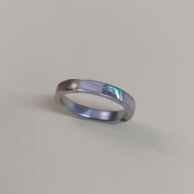 Paua and Shell Ring