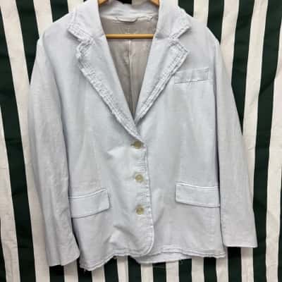 Acne Studios Womens  Size 30 Blazer Pale Blue 