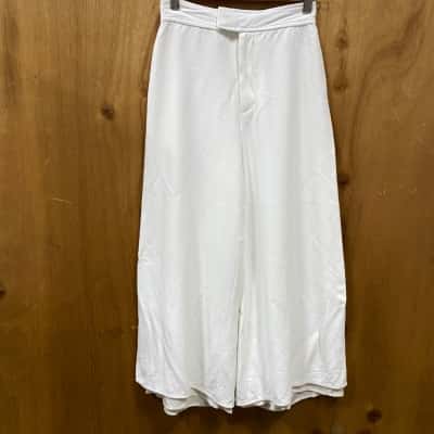 Scanlan Theodore White Culottes Size 6