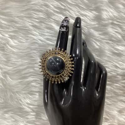  Womens Ring Black  / Gold / Other 